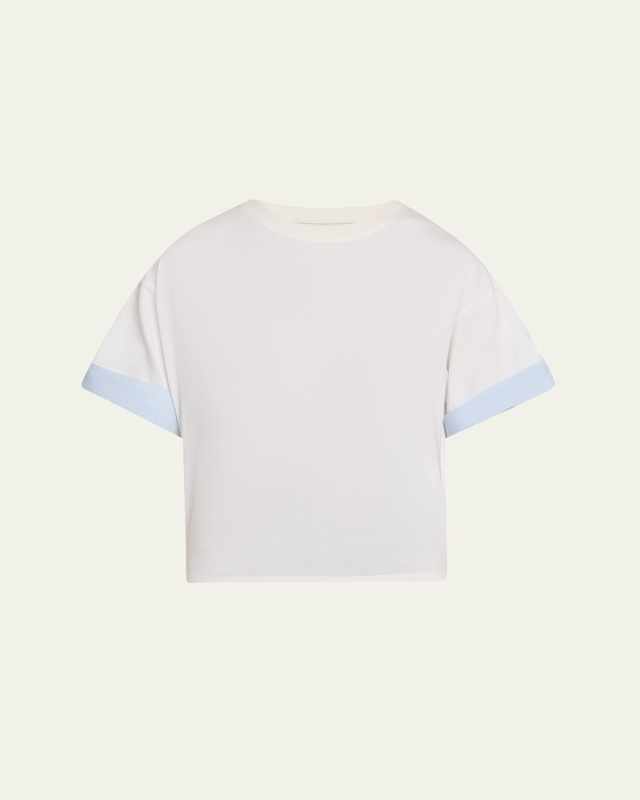 Sutton Short-Sleeve Combo Top